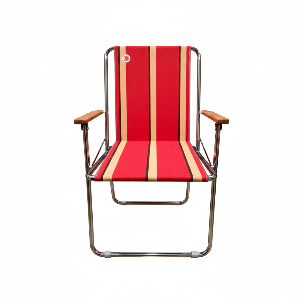 ZipDee CHAIR col. 4603 [Jockey Red] – ZipDee Awning & Chair / Solo