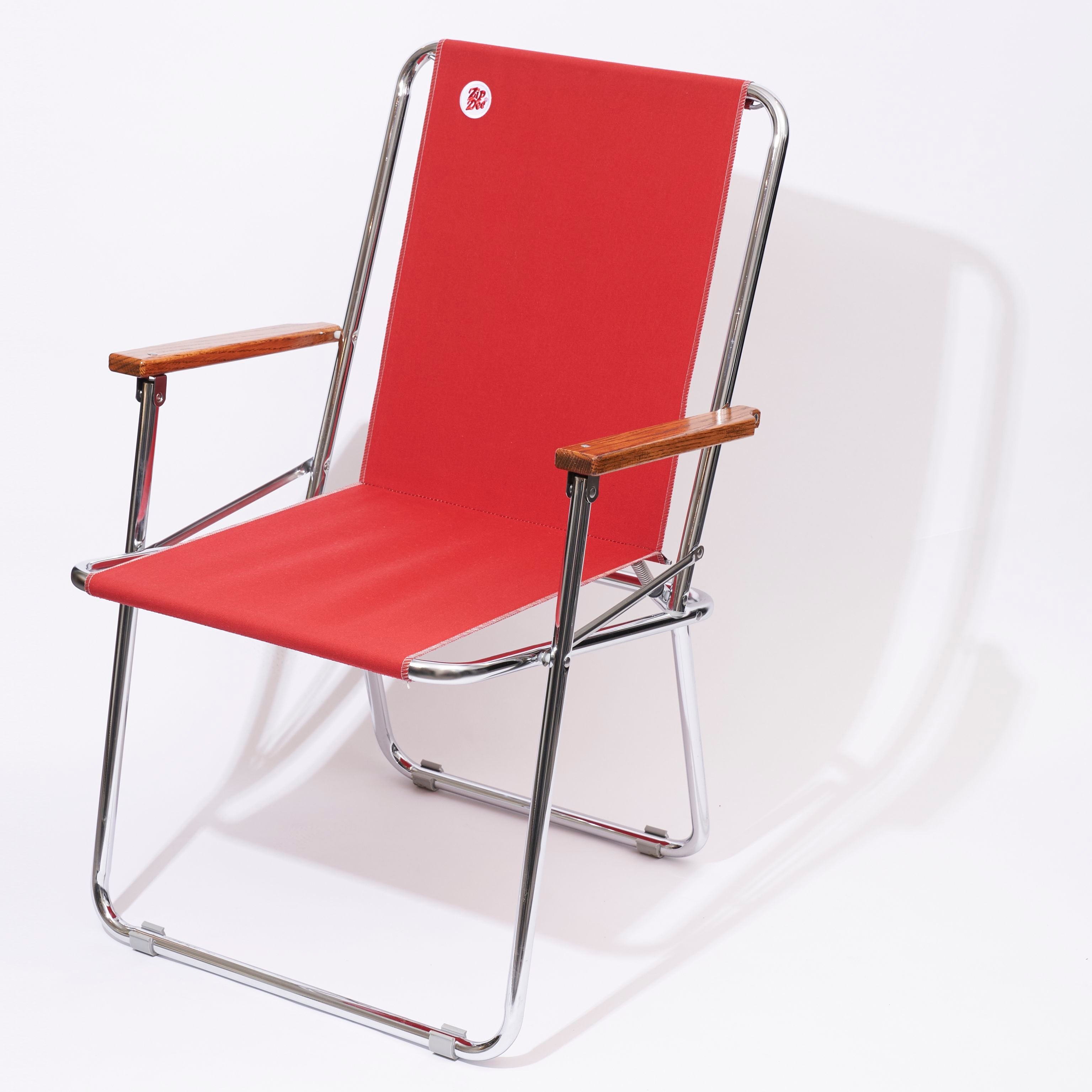 ZipDee CHAIR col. 4603 [Jockey Red] – ZipDee Awning & Chair / Solo