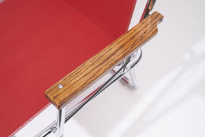 ZipDee CHAIR col. 4603 [Jockey Red] - ZipDee Awning & Chair / Solo Star Japan Co.,Ltd.