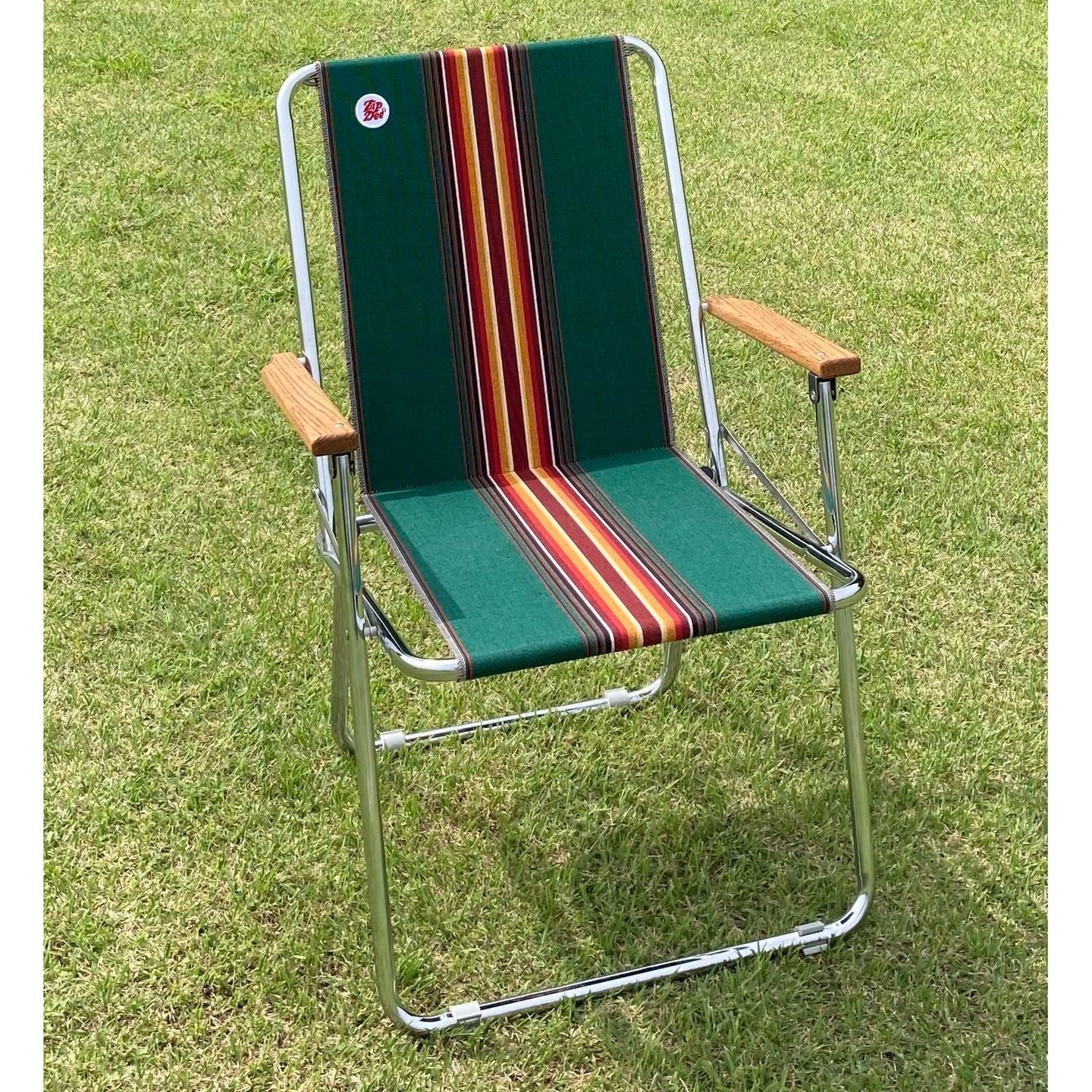 ZipDee CHAIR col. 4751 [Hemlock Tweed Fancy] Single Stripe - ZipDee Awning & Chair / Solo Star Japan Co.,Ltd.