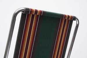 ZipDee CHAIR col.4170 [Burgundy Fancy] Vintage - ZipDee Awning & Chair / Solo Star Japan Co.,Ltd.