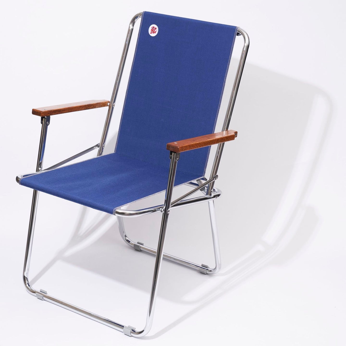 ZipDee CHAIR col.4653 [Mediterranean Blue Tweed] - ZipDee Awning & Chair / Solo Star Japan Co.,Ltd.