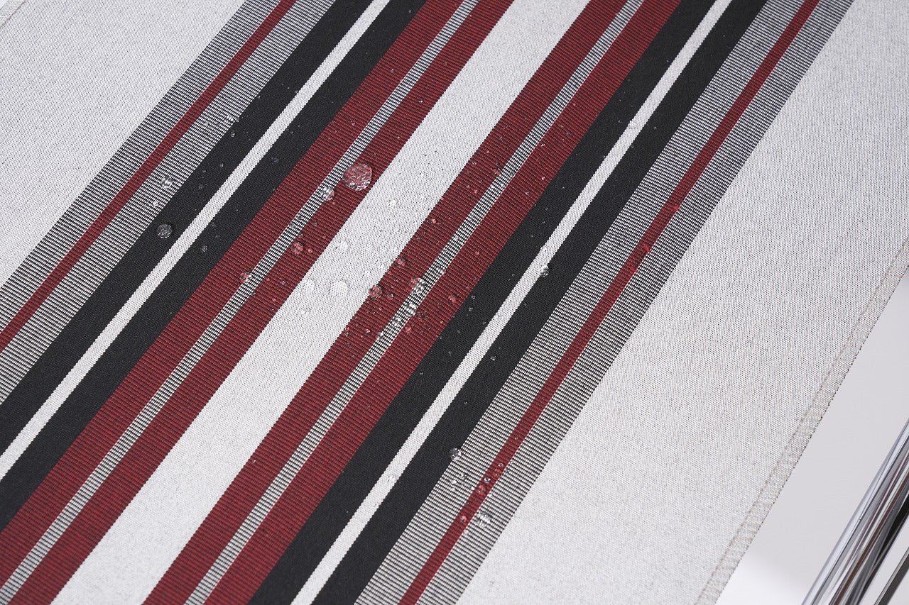 ZipDee CHAIR col.4798 [Burgundy/Black/White] - ZipDee Awning & Chair / Solo Star Japan Co.,Ltd.