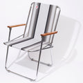 ZipDee CHAIR col.4799 [Grey/Black/White] - ZipDee Awning & Chair / Solo Star Japan Co.,Ltd.